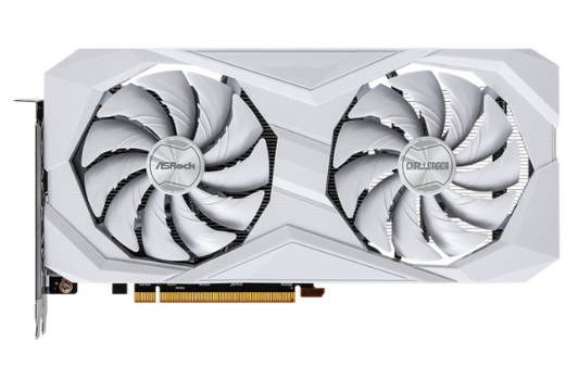 ASRock Radeon RX6600 Challenger D 8G GDDR6 128-BIT Graphics Card – White