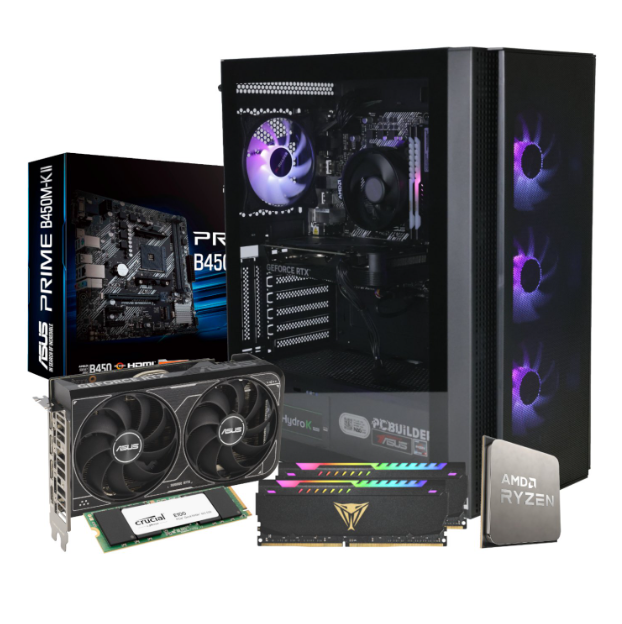 PCBuilder Ryzen 5 5600X TITAN Windows 11 Gaming PC