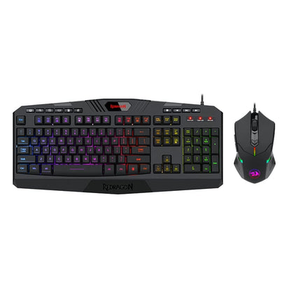 REDRAGON 2 in 1 (K503A-RGB and M601) Gaming Combo 1 – Black