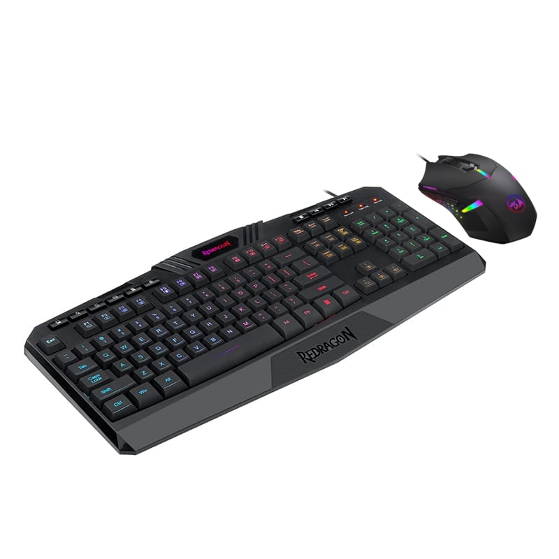 REDRAGON 2 in 1 (K503A-RGB and M601) Gaming Combo 1 – Black