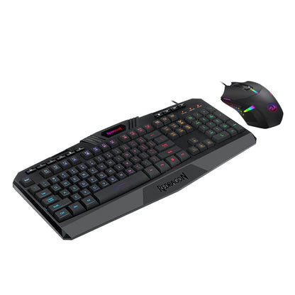REDRAGON 2 in 1 (K503A-RGB and M601) Gaming Combo 1 – Black