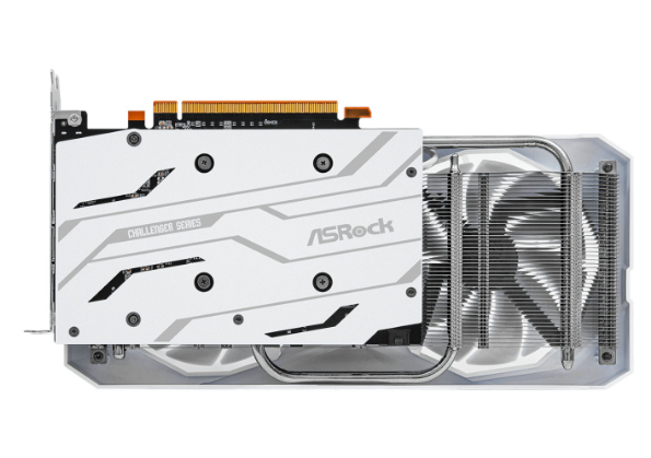 ASRock Radeon RX6600 Challenger D 8G GDDR6 128-BIT Graphics Card – White