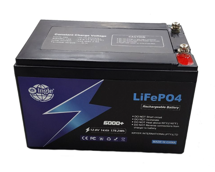 Ingle 12.8v 14ah Lithium Ion Battery