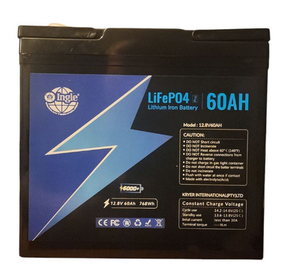 Ingle 12.8v 60ah Lithium Ion Battery