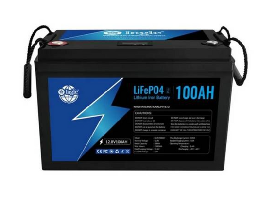 12.8V 100AH Ingle LiFeP04 Lithium Battery