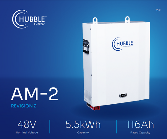 Hubble AM2 Lithium 5.5kWh 51.2V Battery