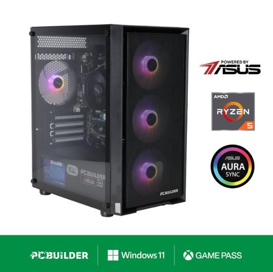 PCBuilder Ryzen 5 8600G WARDEN Windows 11 Gaming PC