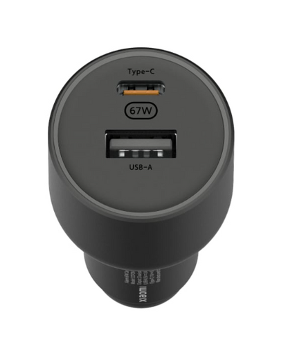 Xiaomi 67W Car Charger USB-A and Type-C
