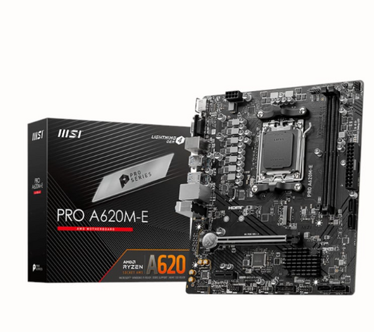 MSI A620M-E PRO AMD AM5 MATX Gaming Motherboard