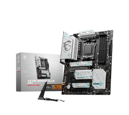 MSI X670E GAMING PLUS WIFI AMD AM5 ATX Gaming Motherboard