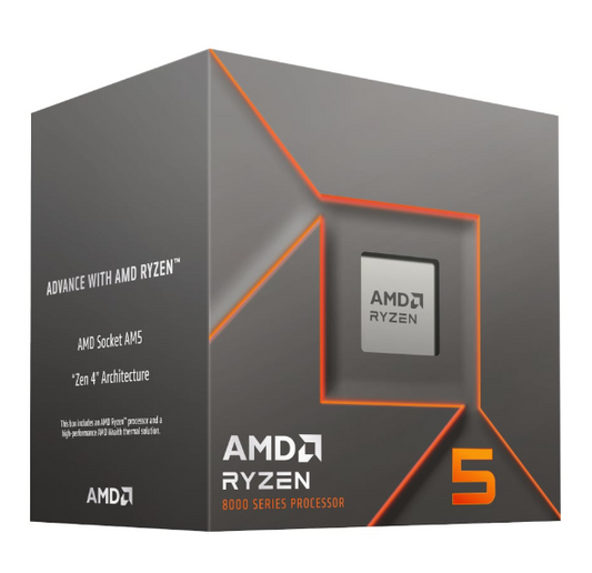 AMD RYZEN 5 8400F 6-Core 4.2GHZ AM5 CPU