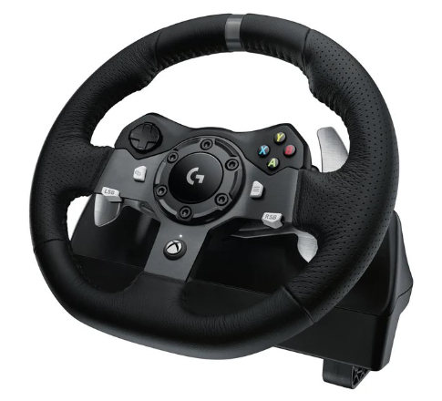 Logitech G920 Driving Force Racing Steering Wheel For Xbox One And PC