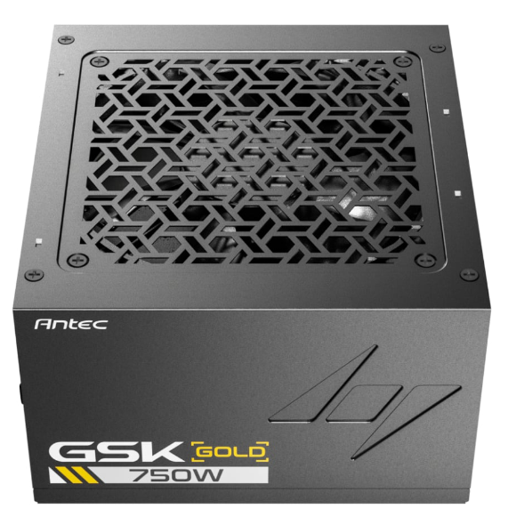 Antec GSK 750W PCIe 5.1 Gen5 80 PLUS Gold Fully Modular Power Supply