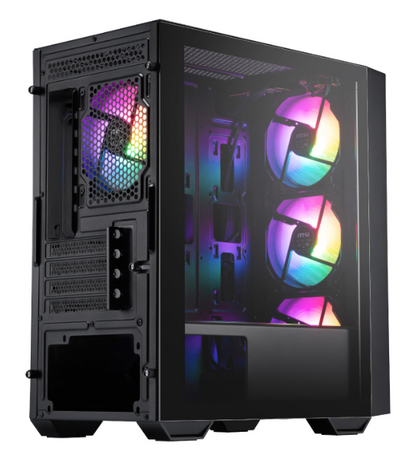 MSI PRO FORGE M050A Micro-ATX Gaming Chassis – Black