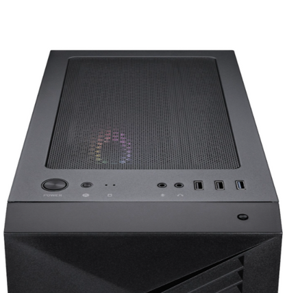 MSI PRO FORGE M050A Micro-ATX Gaming Chassis – Black