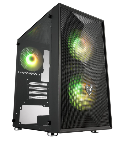 FSP CST130A Micro-ATX Gaming Chassis – Black