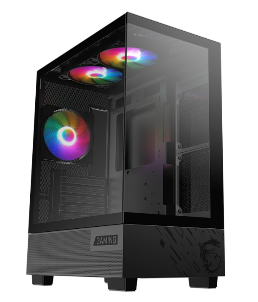 MSI PAG PANO M110A Micro-ATX Gaming Chassis – Black