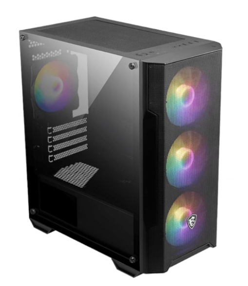 MSI MAG FORGE M100A mATX RGB GAMING CASE
