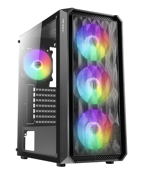 Antec NX292 ATX | Micro-ATX | ITX ARGB Mid-Tower Gaming Chassis – Black