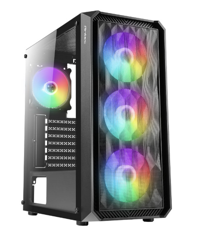 Antec NX292 ATX | Micro-ATX | ITX ARGB Mid-Tower Gaming Chassis – Black