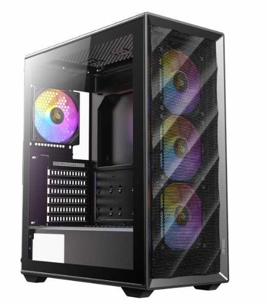Antec AX85 ATX ARGB Mid-Tower Gaming Chassis – Black