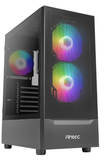 Antec NX410 V2 ATX | Micro-ATX | ITX ARGB Mid-Tower Gaming Chassis – Black