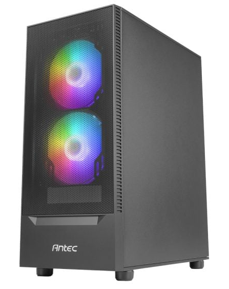 Antec NX410 V2 ATX | Micro-ATX | ITX ARGB Mid-Tower Gaming Chassis – Black