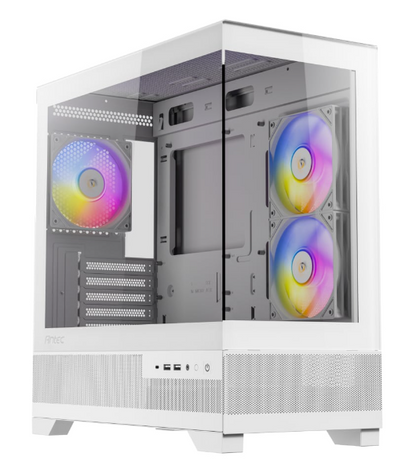 Antec CX500M Micro-ATX | ITX RGB Mini-Tower Gaming Chassis Type-C – White