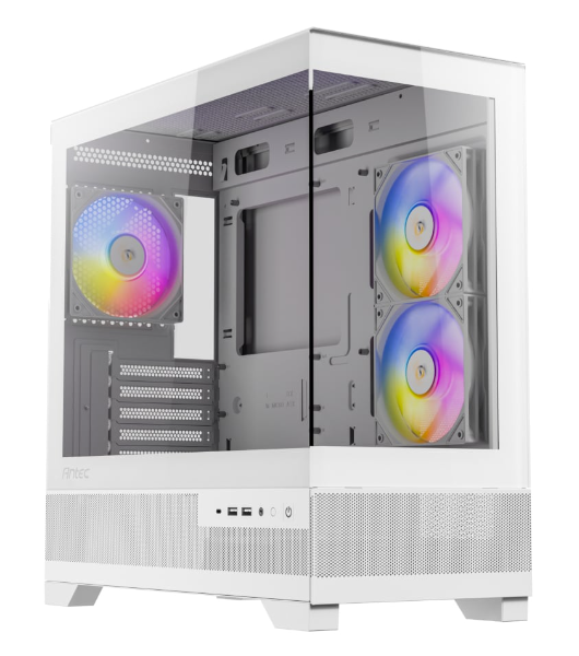 Antec CX500M Micro-ATX | ITX RGB Mini-Tower Gaming Chassis Type-C – White