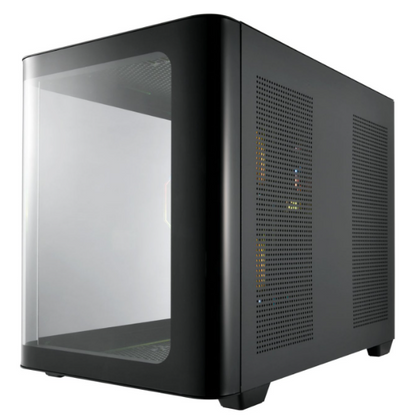 FSP S380 ARGB M-ATX Mid Tower Gaming Chassis – Black
