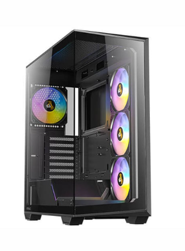 Antec C3 ARGB ATX | Micro-ATX | ITX ARGB Mid-Tower Gaming Chassis – Black